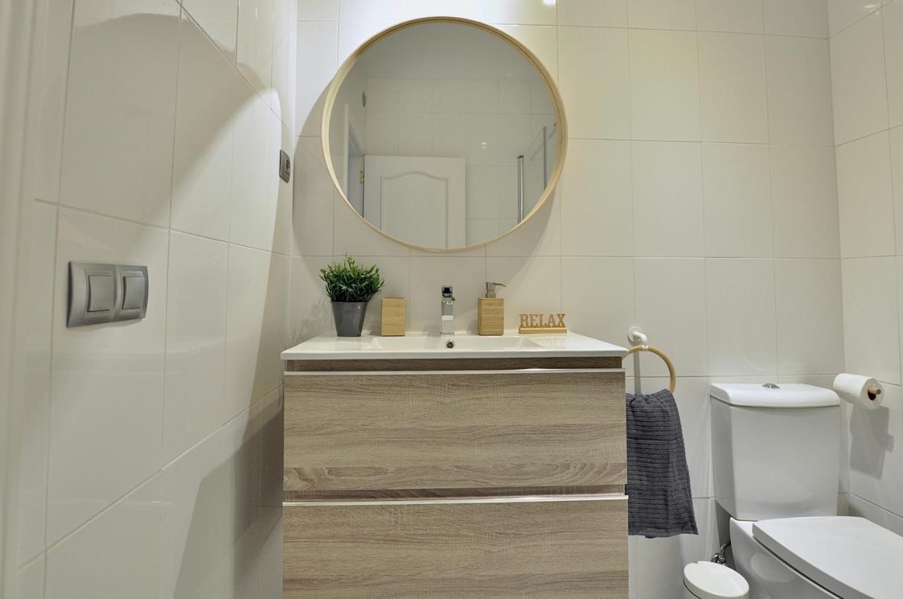Luminoso Y Coqueto Apartamento Con Jardin Malaga Bagian luar foto